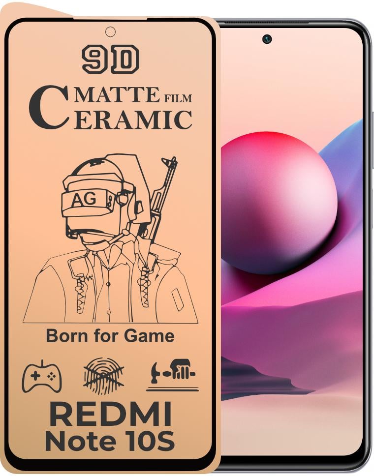 Захисна плівка керамічна Ceramic Xiaomi Redmi Note 10S матова (21767) Захисна плівка керамічна Ceramic Xiaomi Redmi Note 10S матова (21767)