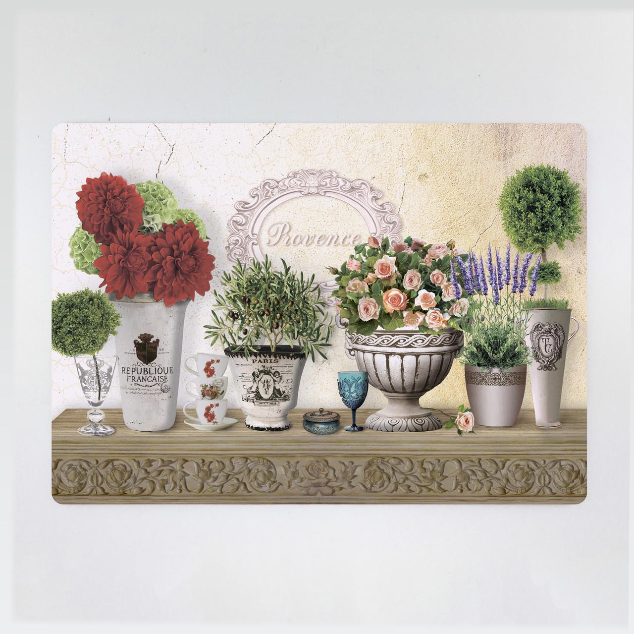 Подтарельник деревянный Прованс Букет георгин и роз 30х42 см (прп0102 ) Подтарельник деревянный Прованс Букет георгин и роз 30х42 см (прп0102 )