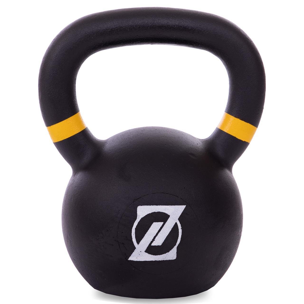 Гиря тренировочная Zelart TA-2238-16 цельная чугунная окрашенная 16 кг (2532858450)