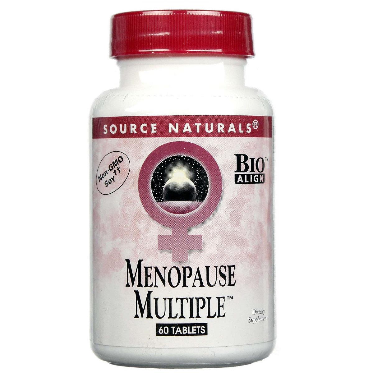 Витамины поддержка менопаузы Eternal Woman Menopause Multiple Source Naturals 60 таблеток (7046)