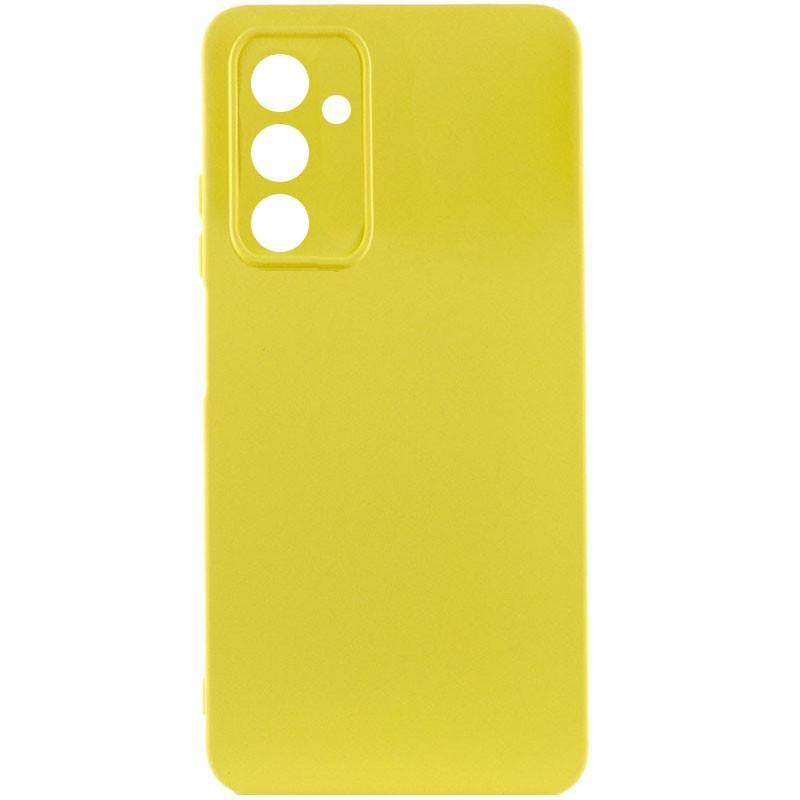 Противоударный Чехол Silicone Cover Lakshmi Full Camera (AAA) для Samsung Galaxy A14 4G/5G Желтый / Yellow - фото 1