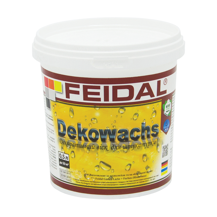 Воск для декоративных штукатурок Feidal DEKO wachs 0,5 л (2034870133)