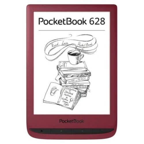 Електронна книжка PocketBook 628 Touch Lux 5 Ruby Red (404fcc02)