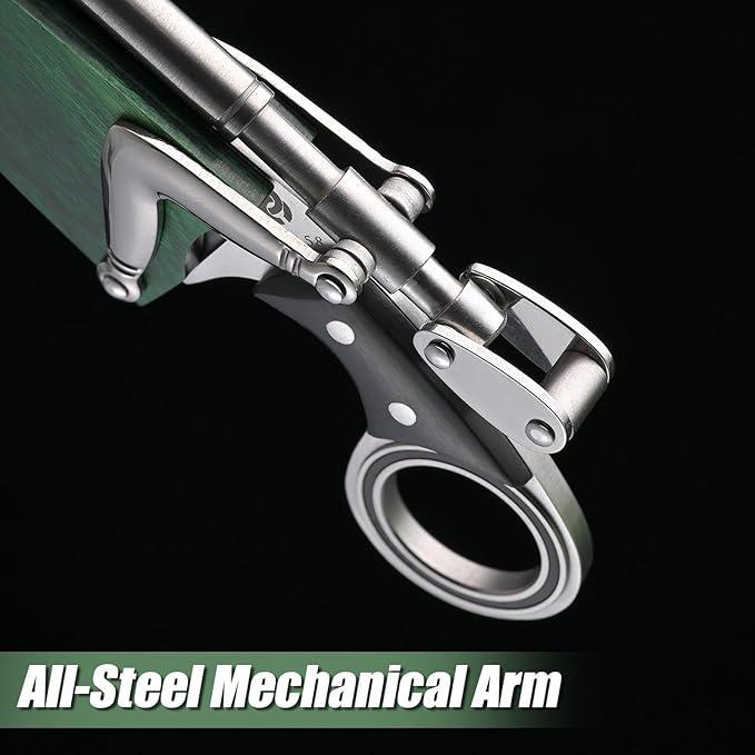 Ніж для виживання LEASUR з повним хвостовиком та дерев'яними піхвами - фото 6