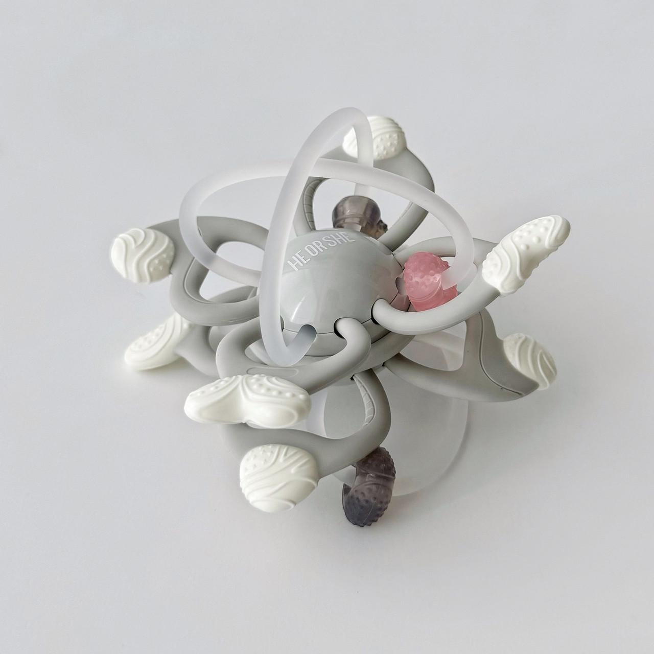 Прорезыватель силиконовый HEORSHE Galaxy Gray