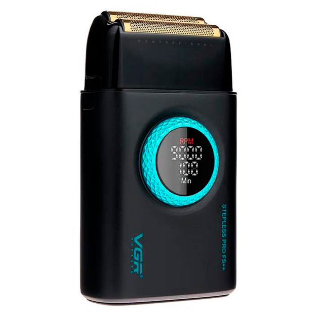 Електробритва VGR з LED дисплеєм Чорний (V-377) - фото 2 Електробритва VGR з LED дисплеєм Чорний (V-377) - фото 2