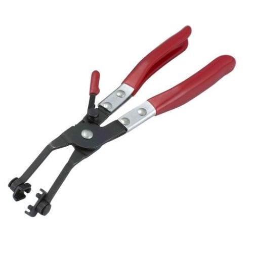 Щипцы для хомутов изогнутые (65555)