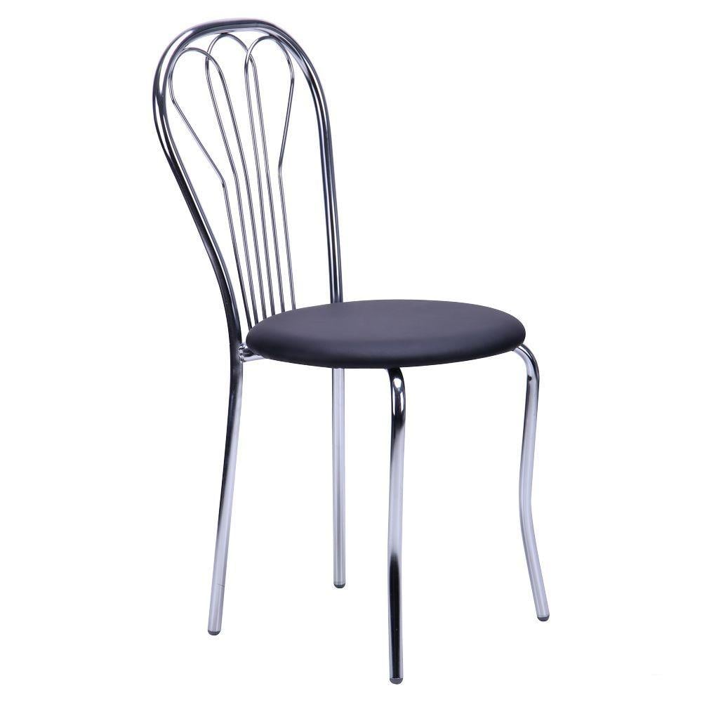 Стілець AMF Ванеса шкірозамінник Чорний (050197) - фото 1 Стілець AMF Ванеса шкірозамінник Чорний (050197) - фото 1