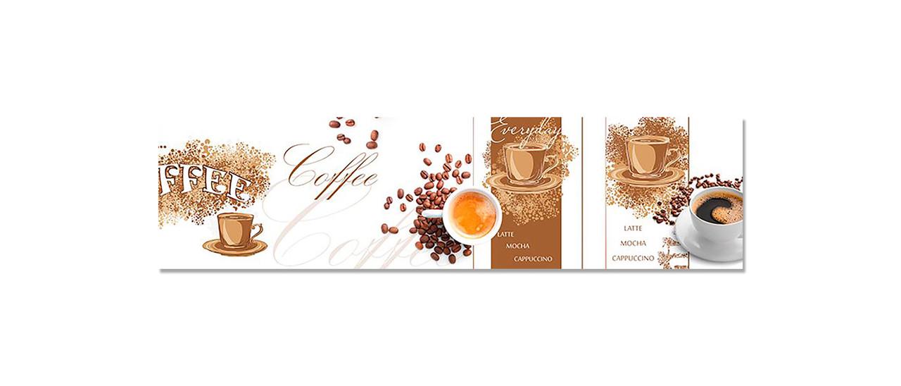 Наклейка виниловая на кухню Zatarga Карамельный Кофе 650х2500 мм (1274515496)