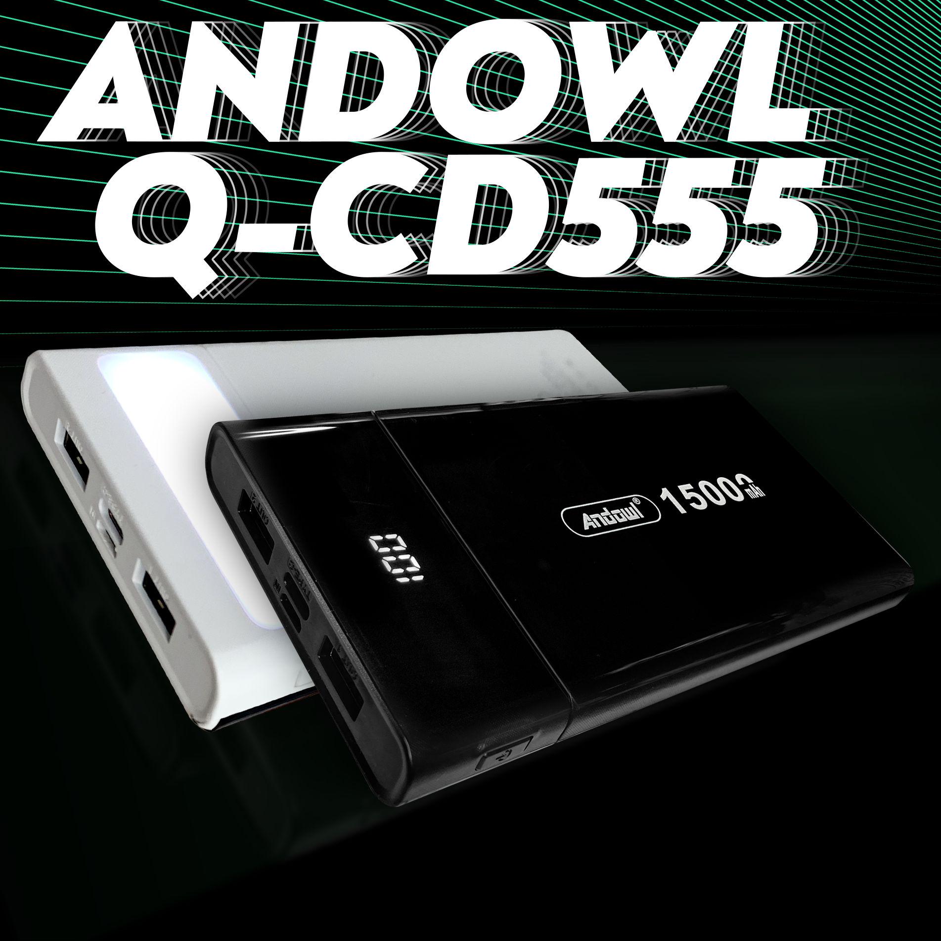 Повербанк Andowl Q-CD555 переходник для роутера 15000 mAh (7f318af4) - фото 2