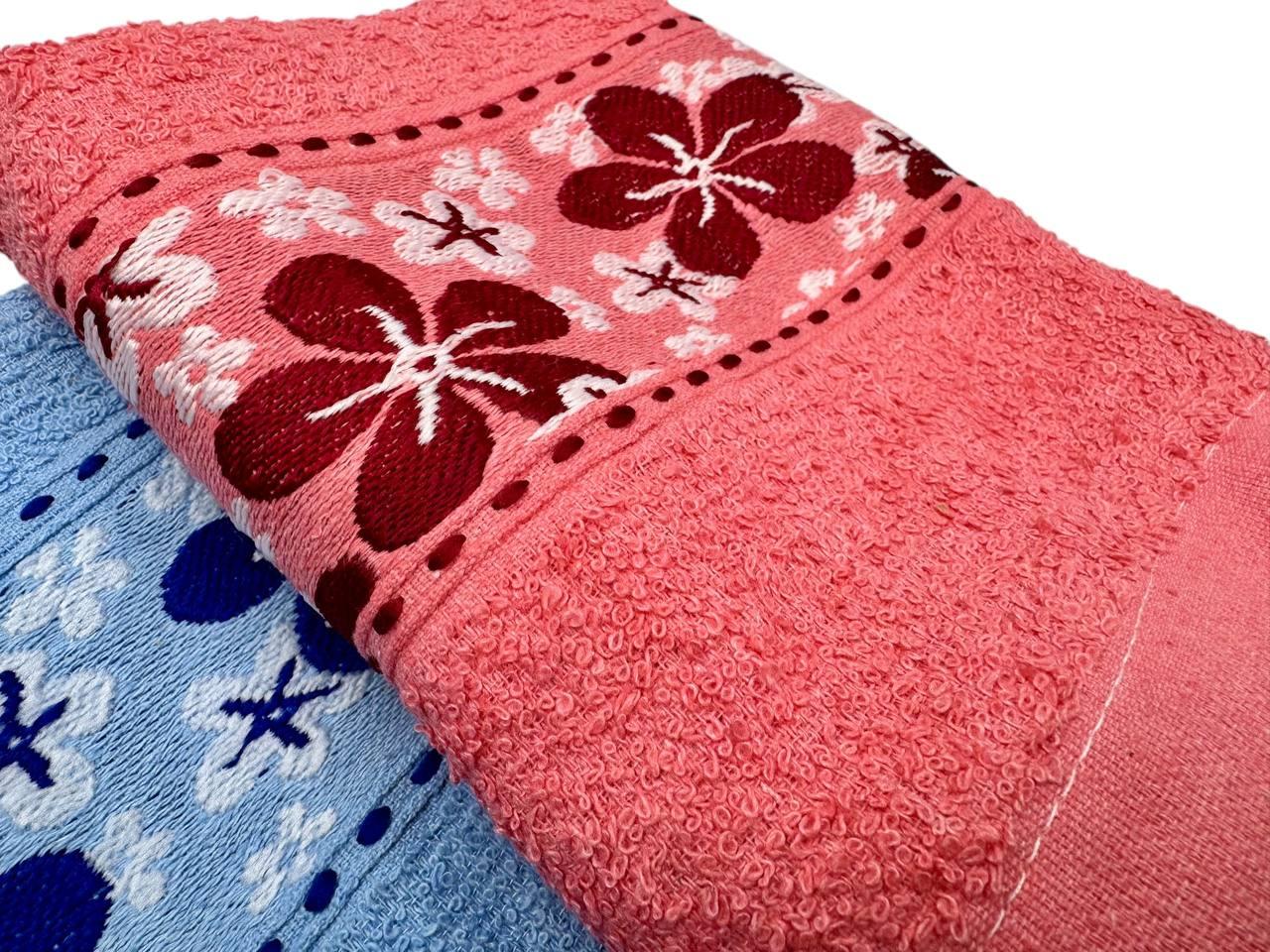 Рушник махровий Квіти 50х100 см 2 шт. (00833/50x100/d2/WP) - фото 5