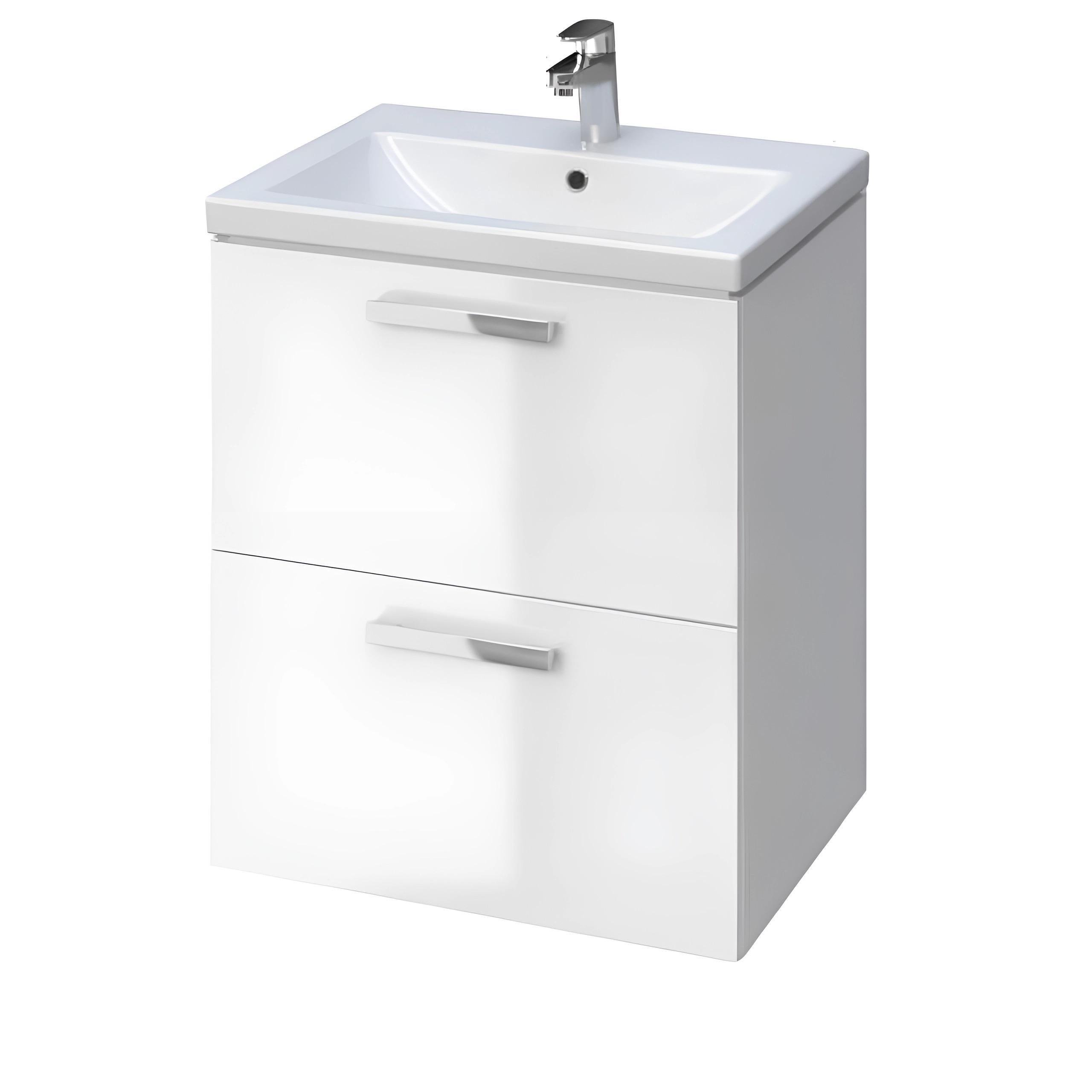 Тумба Cersanit Melar CET 566 с умывальником Como 60 (GSR-000013028)