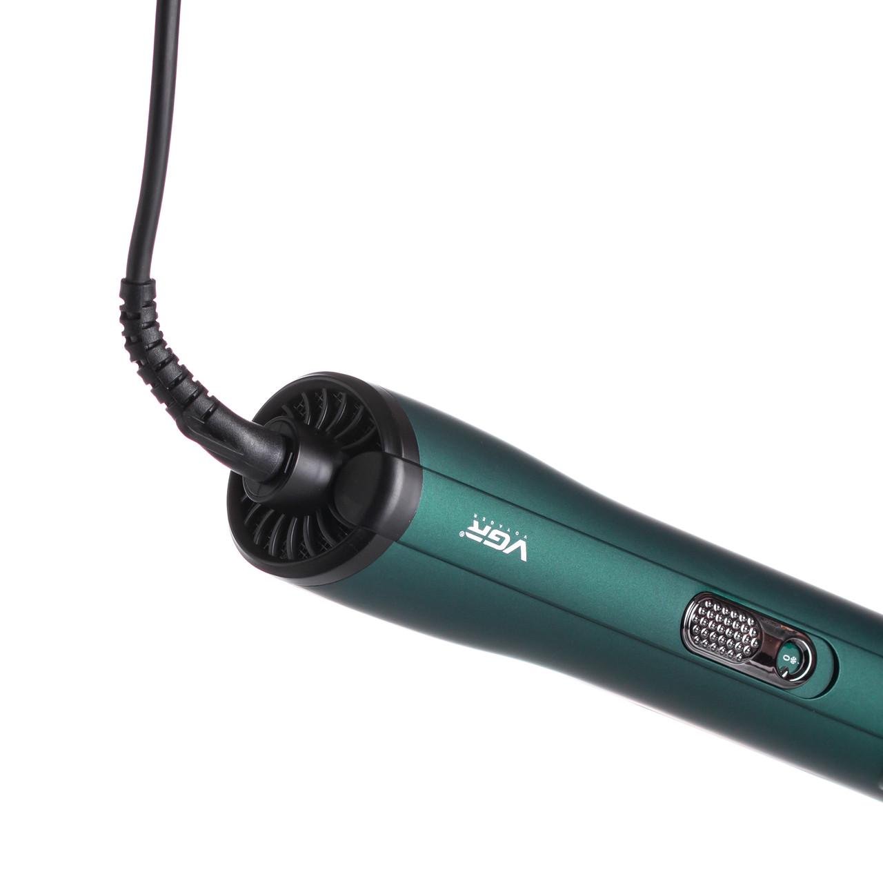 Фен-щетка VGR V-498 с вращающимися насадками и керамическим покрытием (7373) - фото 13 Фен-щетка VGR V-498 с вращающимися насадками и керамическим покрытием (7373) - фото 13