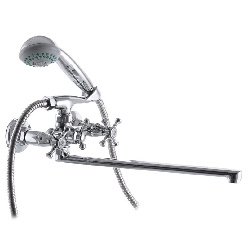 Смеситель для ванны Champion MF 143 CH0065 двухвентильный Хром (128960)