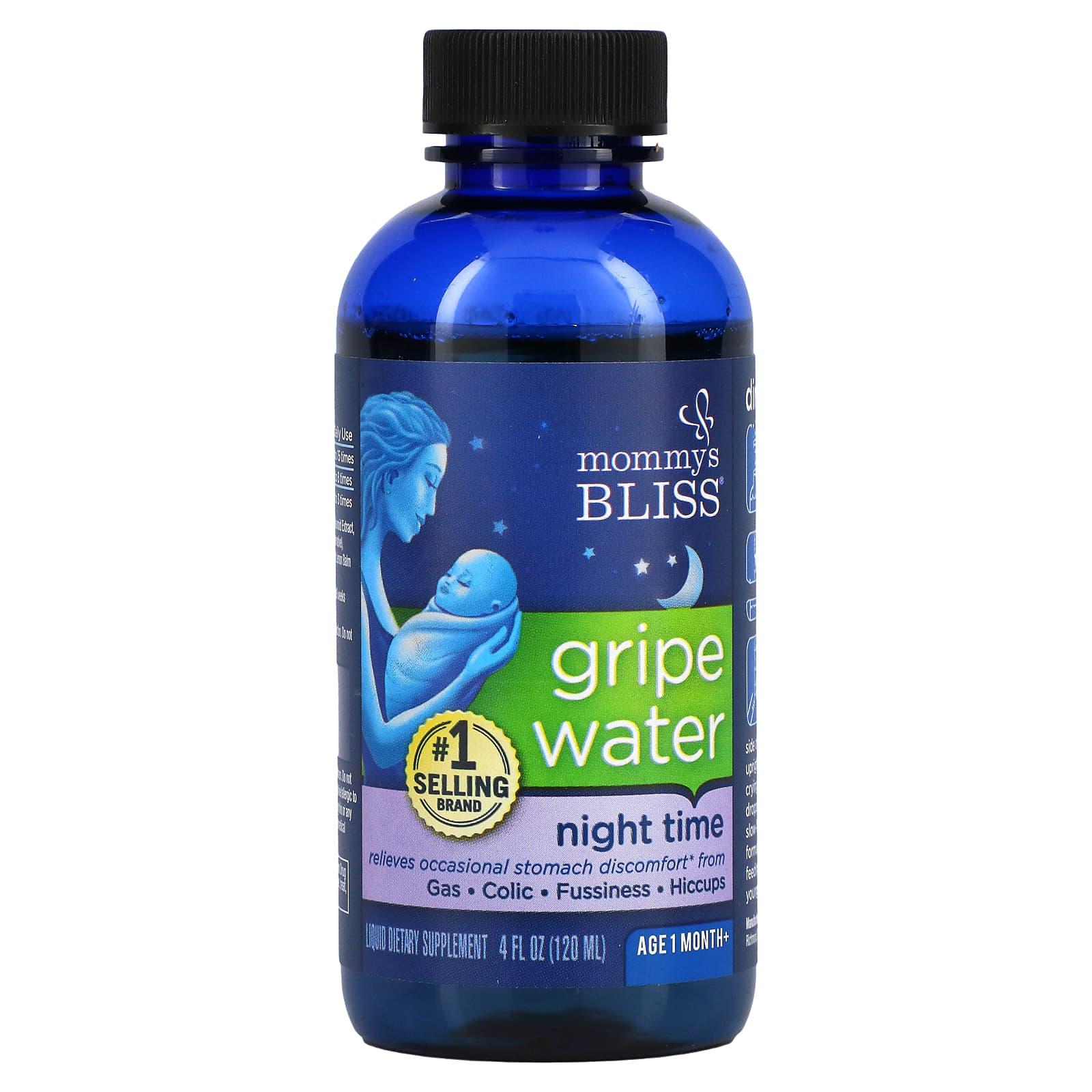 Дитяча вода від коліків Mommys Bliss Gripe Water Night Time 120 мл (1187)