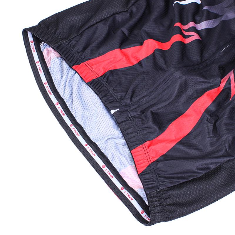 Велокостюм мужской X-Тiger XM-CT-013 Trousers Red 3XL кофта с длинным рукавом + штаны - фото 10