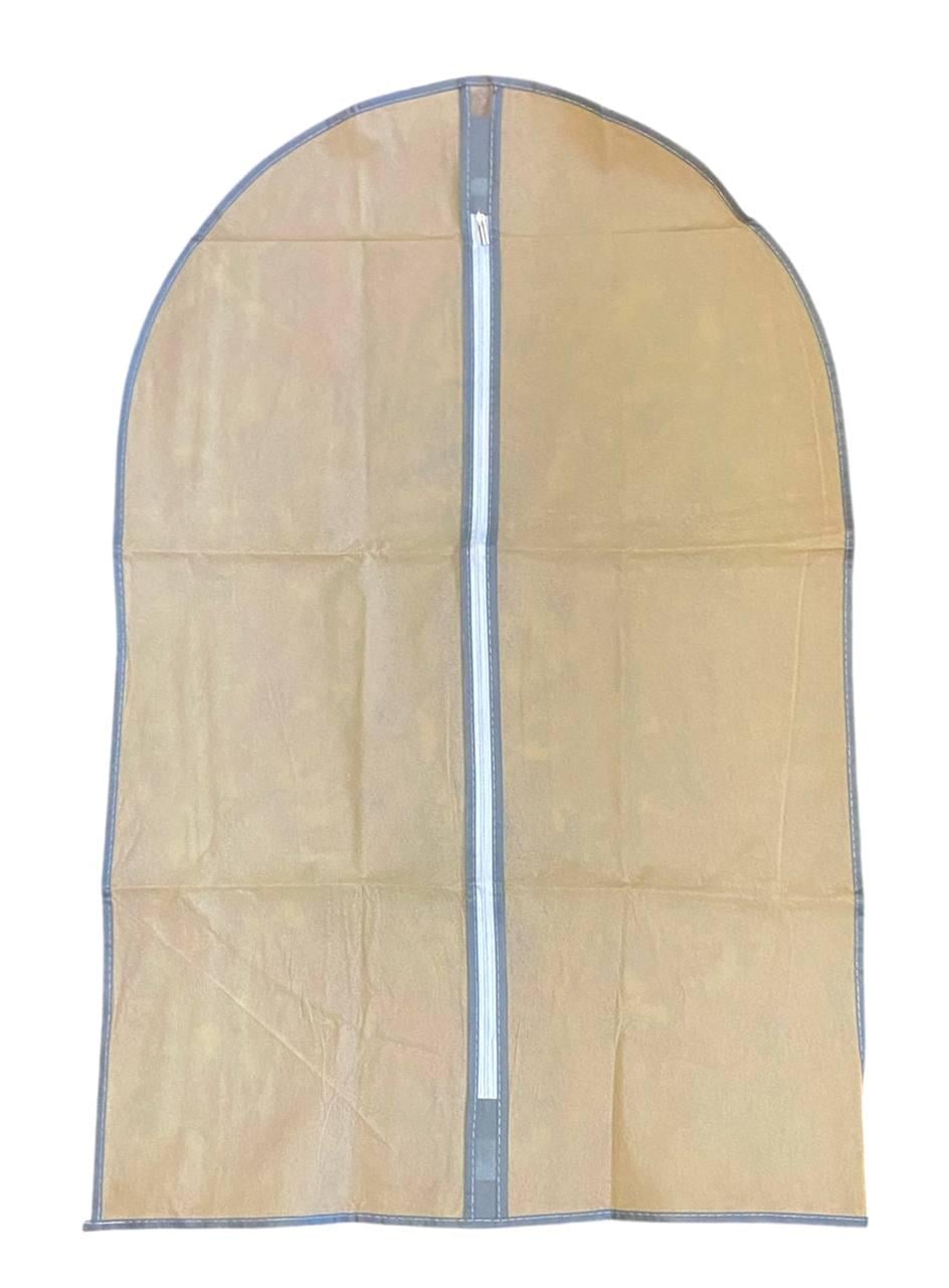 Чехол для хранения одежды пылезащитный нетканый на молнии 60х90 см Бежевый (33545576)