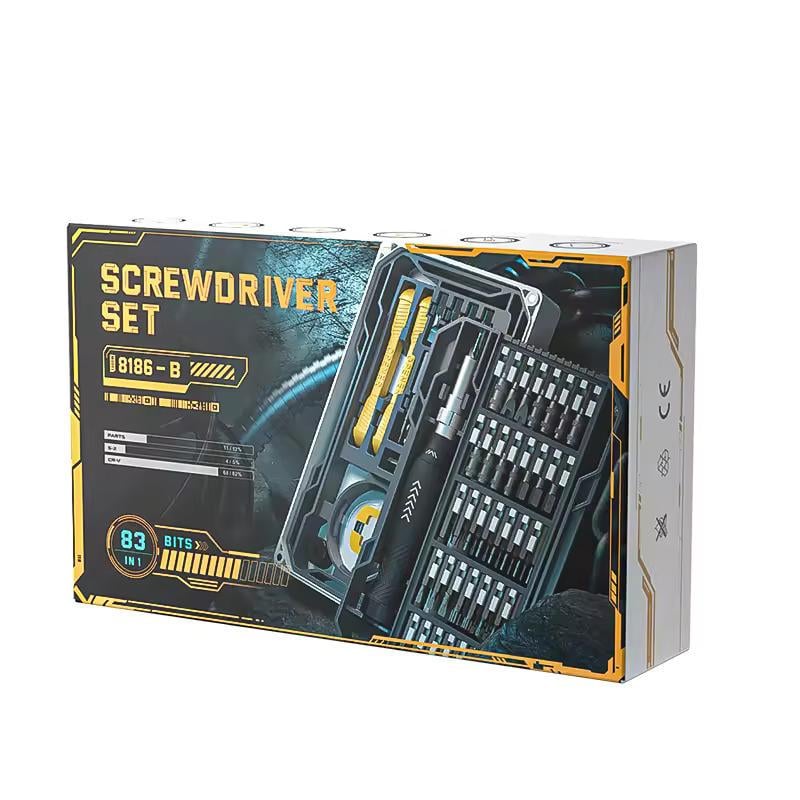 Набір викруток для розбирання мобільних телефонів і планшетів JAKEMY JM-8186B 83в1 (ART-14760) - фото 4