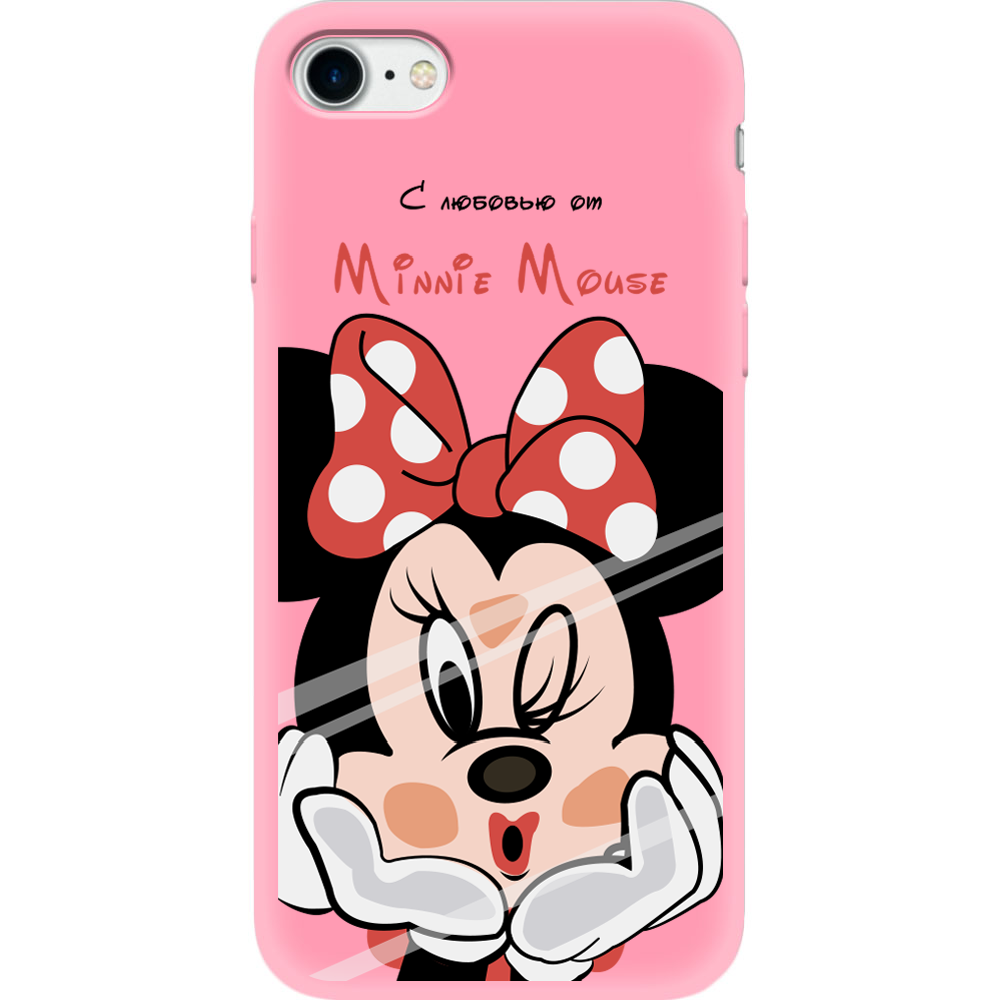 Чехол BoxFace Apple iPhone 7/8 SE  2020 Lady M Розовый силикон (26205-cc59-35446)