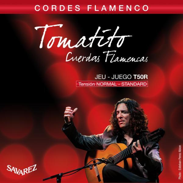 Струны для классической гитары Savarez Tomatito Flamenco T50R Normal Tension (127008)