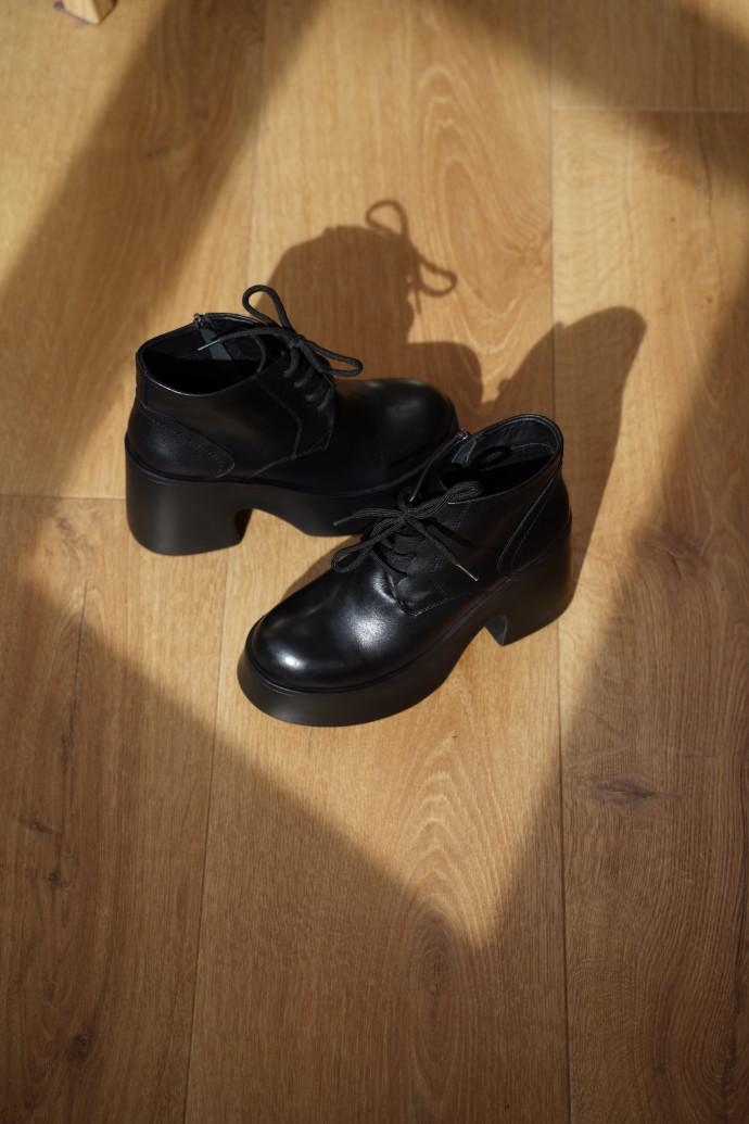 Черевики жіночі Fabio Monelli р. 39 Чорний (174302) - фото 3 Черевики жіночі Fabio Monelli р. 39 Чорний (174302) - фото 3