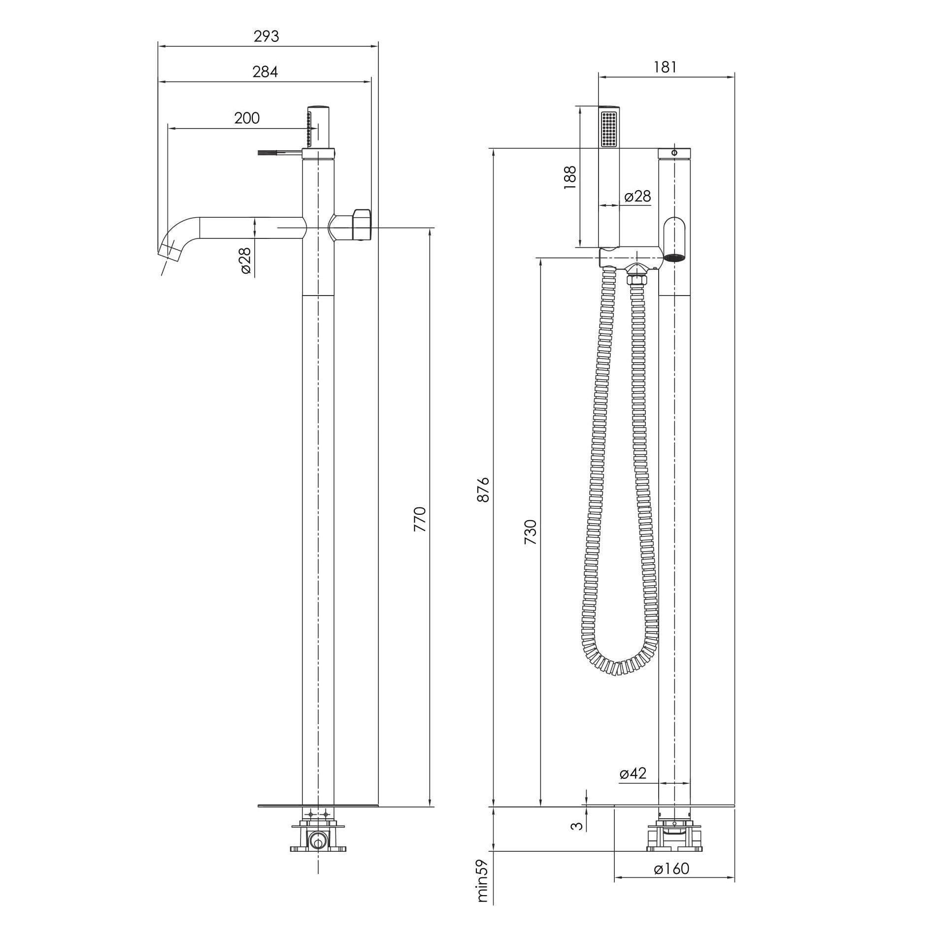 Смеситель для ванны отдельный Imprese Brenta 35 мм Хром (ANT-74240) - фото 2 Смеситель для ванны отдельный Imprese Brenta 35 мм Хром (ANT-74240) - фото 2