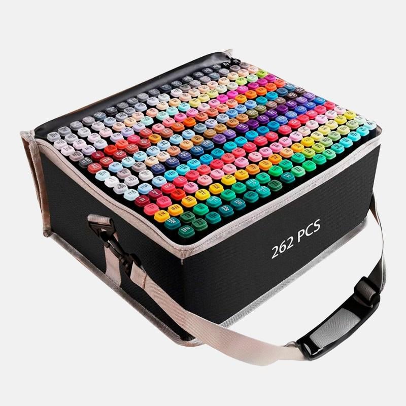 Набор маркеров для рисования большой 262 шт.