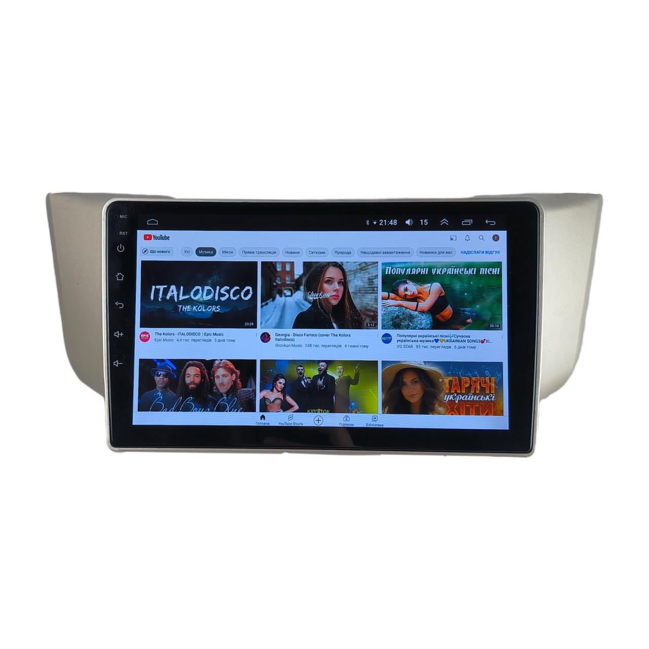 Автомагнитола для Lexus RX300 RX330 RX350 4/64 Гб/8 ядер/XYAuto/4G/DSP/CarPlay/Android (М-ЛРХ-9-М4)