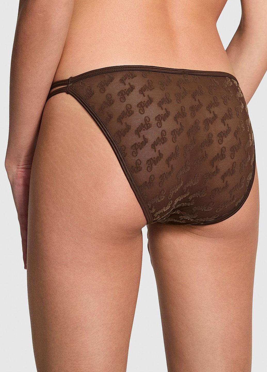 Трусики Victoria's Secret L Кофейный (3560000416548QCSL) - фото 2