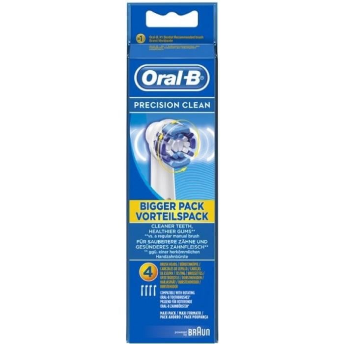 Насадка для щітки Oral-B Precision clean EB-20 4 шт. (848233)