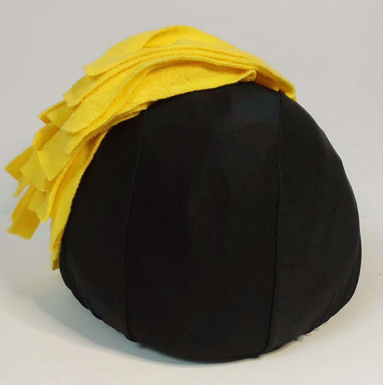 Чехол на шлем Crazy head Макароны Желтый (H-098)