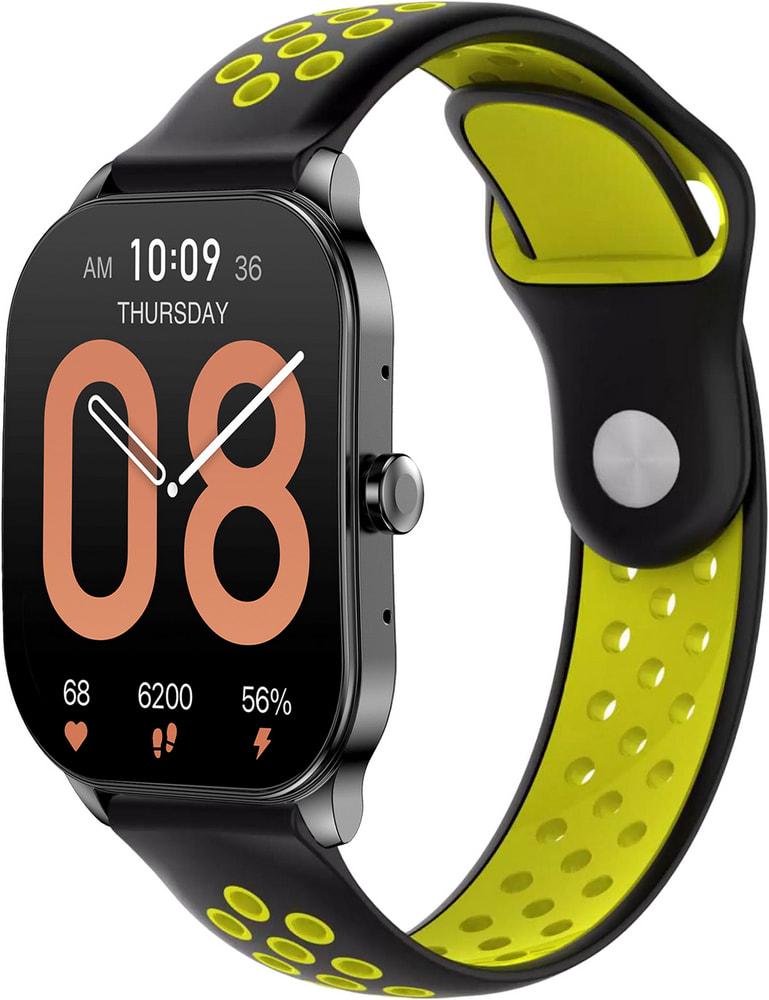 Ремешок Sport для Amazfit Pop 3S/3R Black Yellow (34465-61)