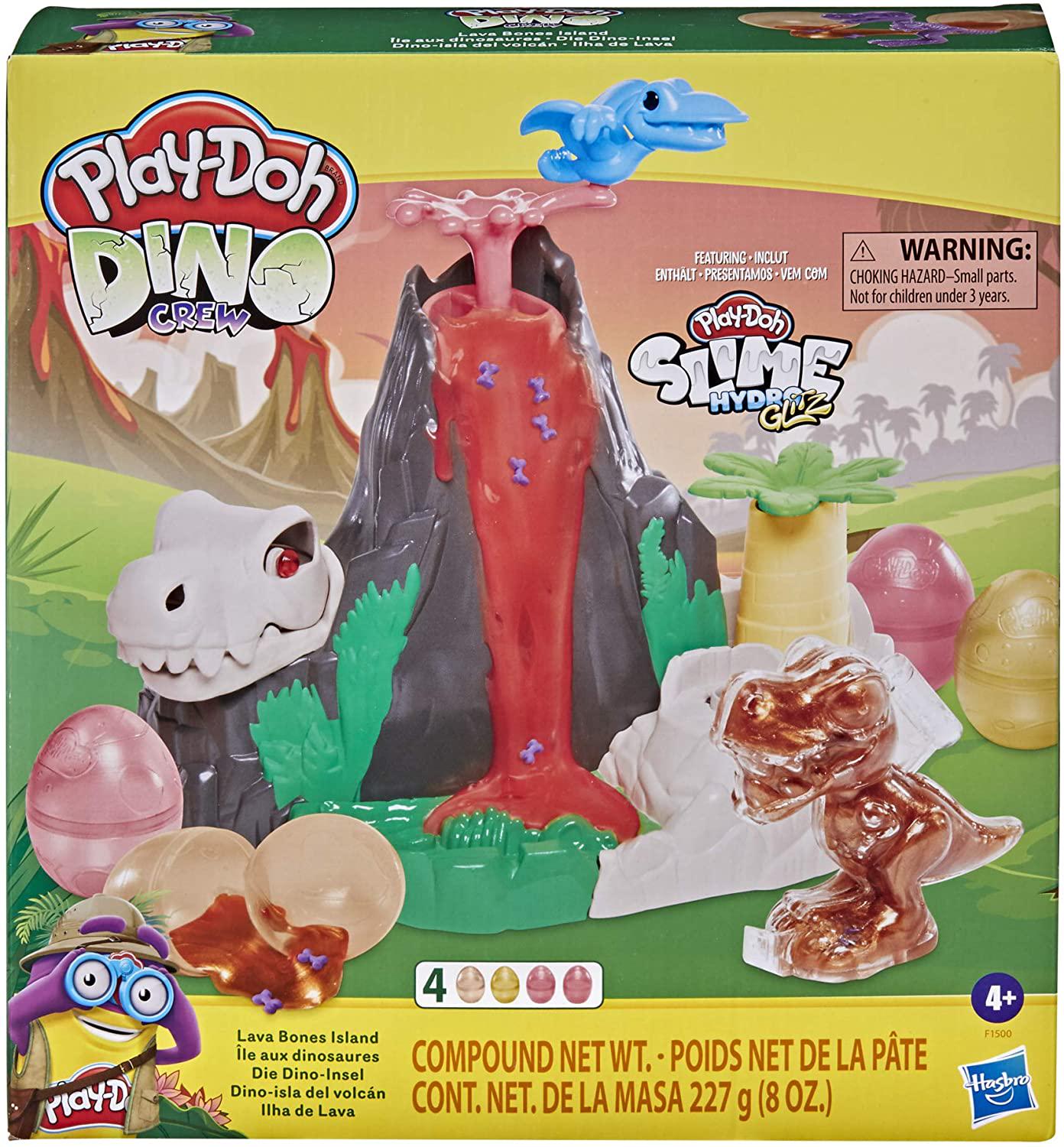 Play Doh Slime Dino Crew Lava Bones