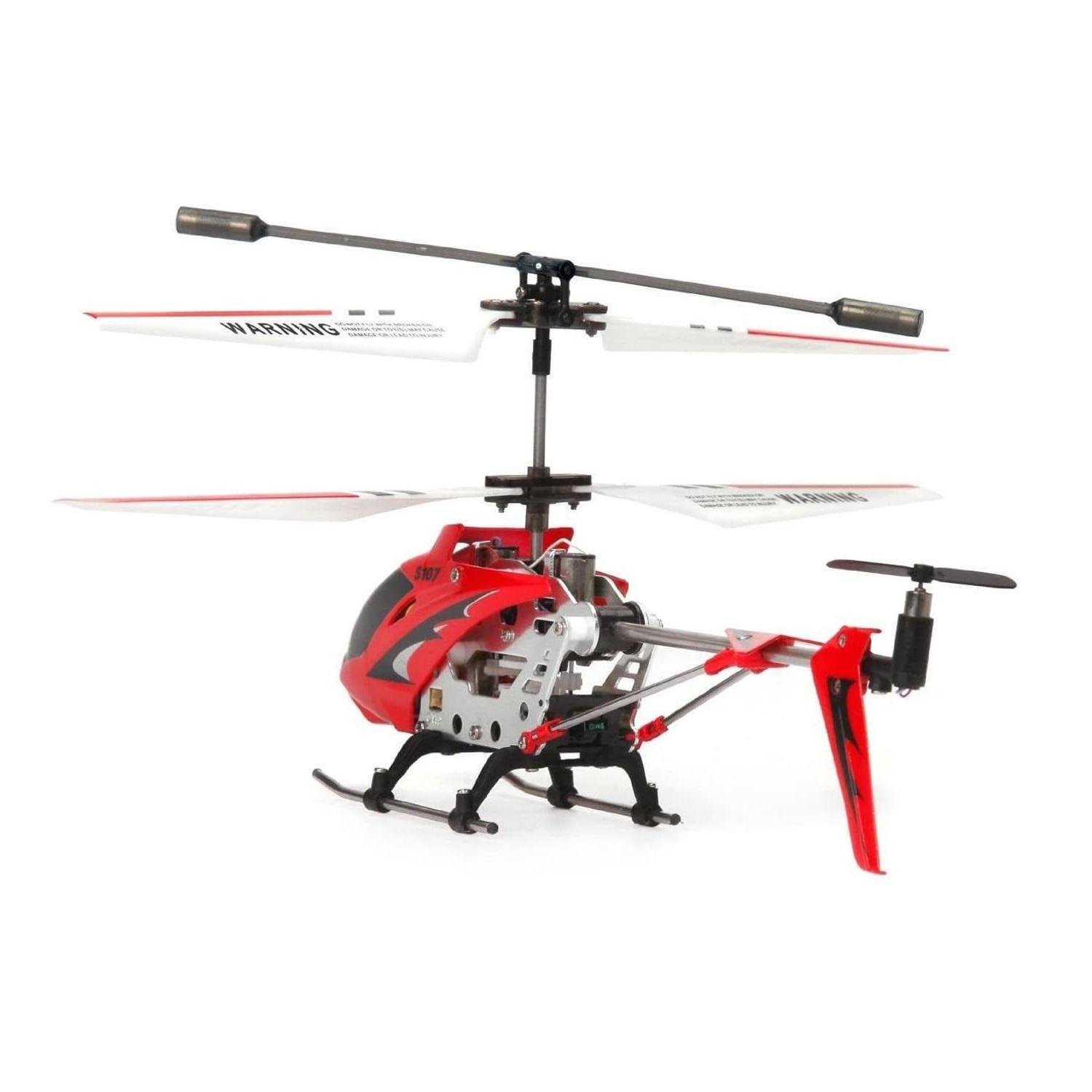 Вертоліт Syma S107G на інфрачервоному управлінні з гіроскопом Червоний (1128) - фото 3