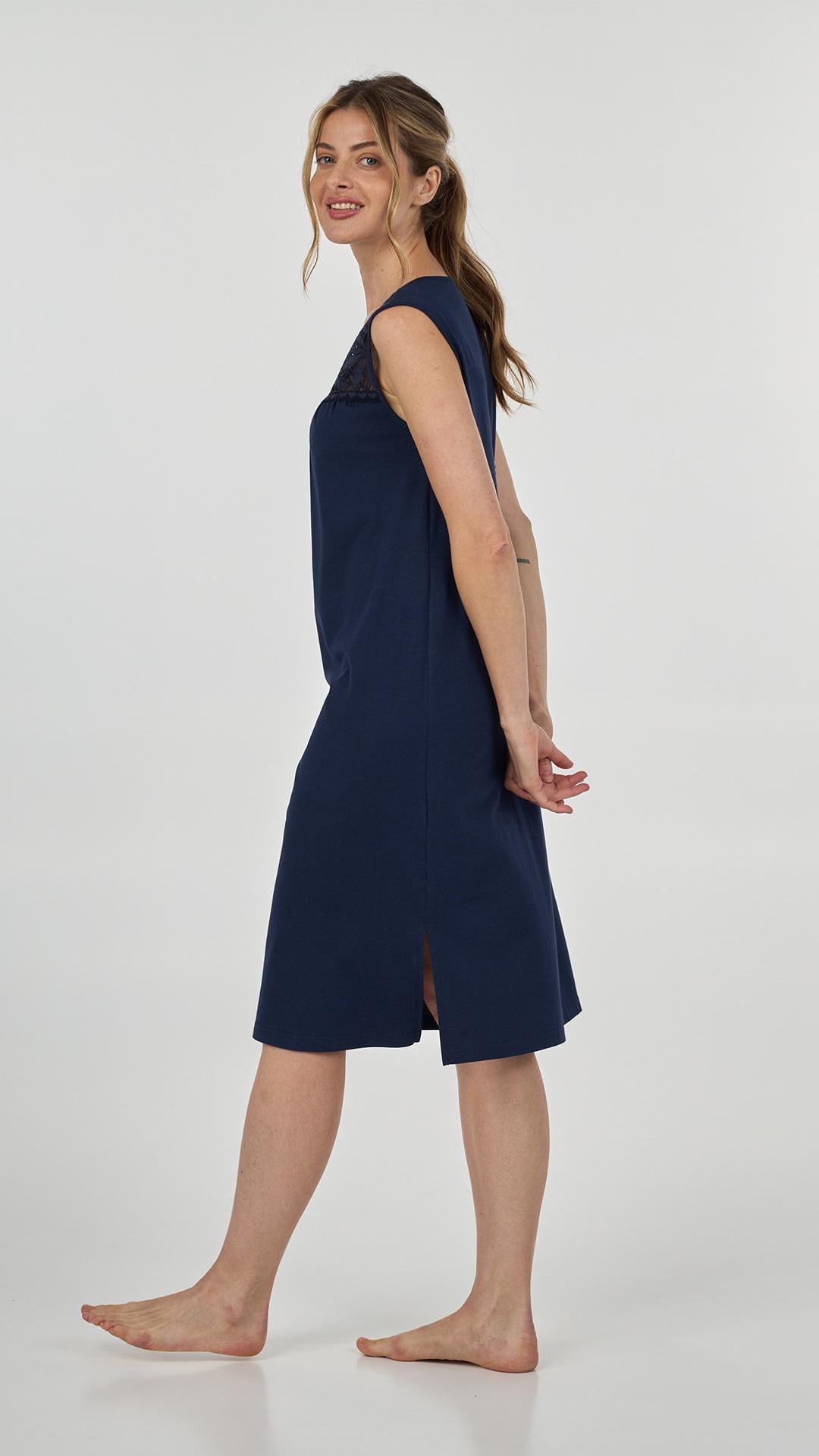 Рубашка женская женская Ellen Paola ldm 103/27/01 3XL Синий