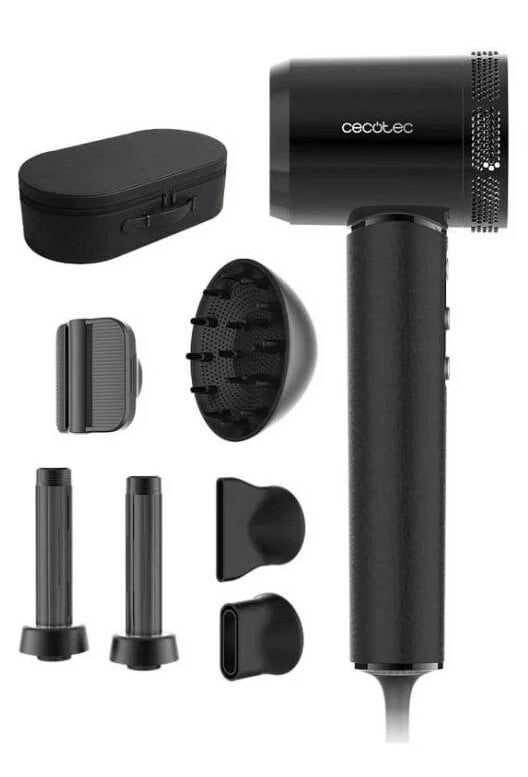 Фэн-стайлер CECOTEC DryGlam Waves i-Sensor Pro 1600 Вт 6 насадок Black (A01_EU01_118879)