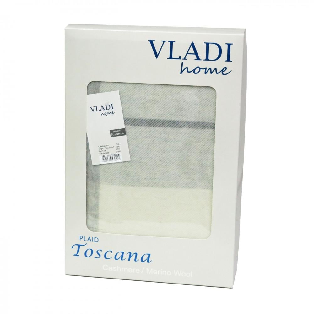 Плед шерстяной Vladi Кашемир 02/Petra 140х200 (2000025957)