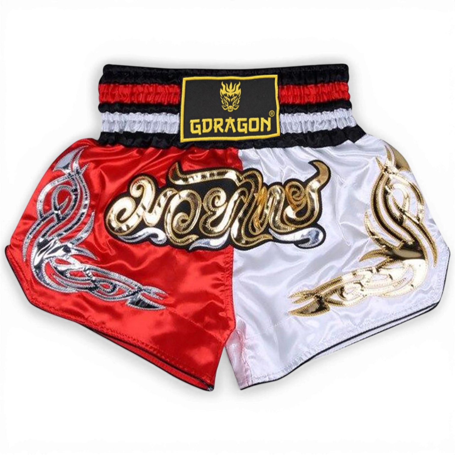 Шорты для тайского бокса GDragon Sport унисекс L Красный (4_1_L_6)