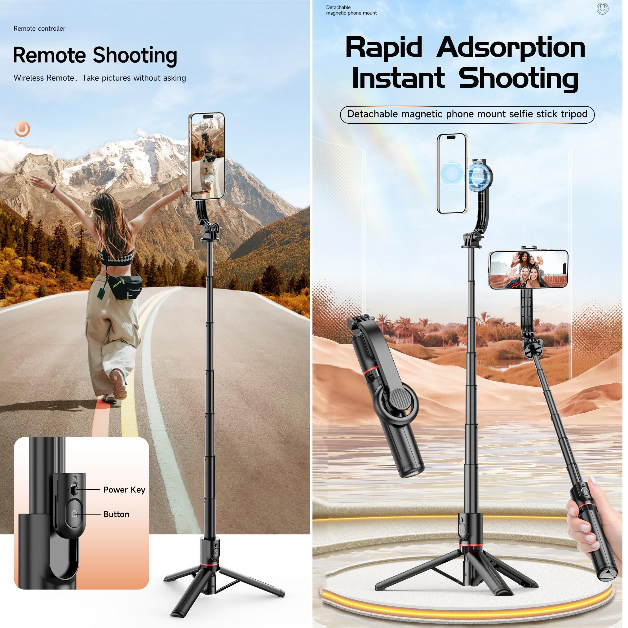 Селфи палка штатив с пультом UKC L20 (26818053) - фото 8 Селфи палка штатив с пультом UKC L20 (26818053) - фото 8