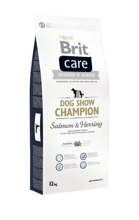 Корм для собак сухой Brit Care Dog Show Champion гипоаллергенный для взрослых выставочных собак 12 кг Корм для собак сухой Brit Care Dog Show Champion гипоаллергенный для взрослых выставочных собак 12 кг