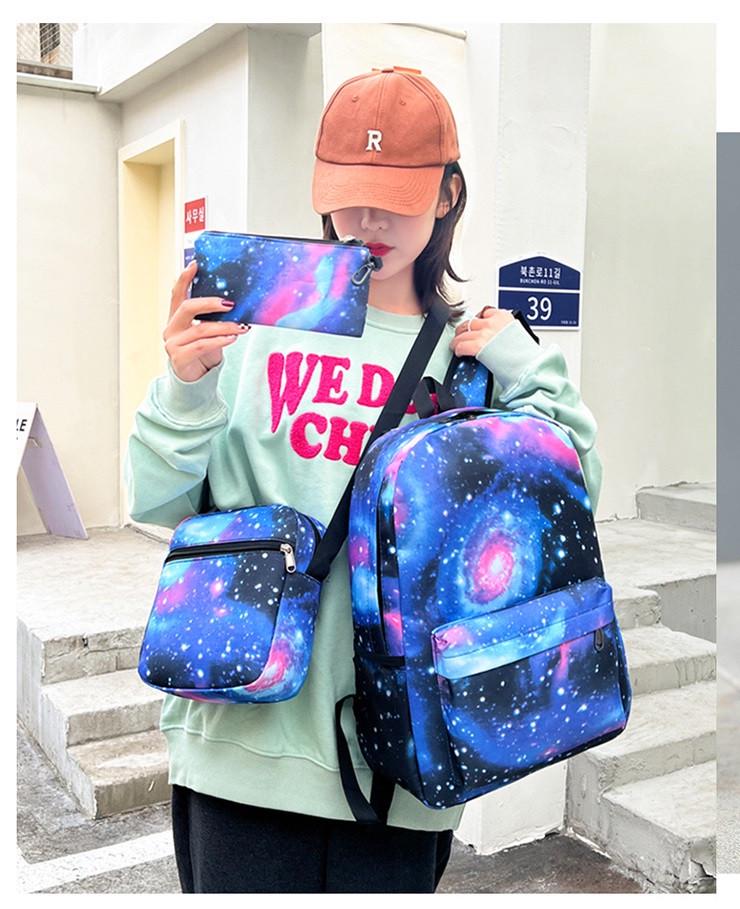 Школьный рюкзак с сумкой и пеналом для девочки. - фото 2 Школьный рюкзак с сумкой и пеналом для девочки. - фото 2