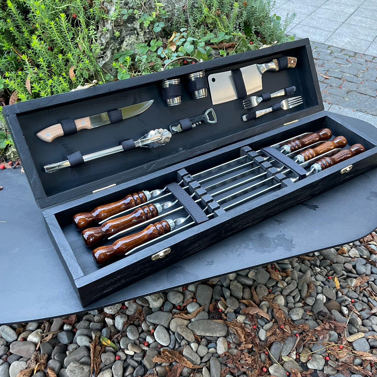 Набор шампуров в кейсе Black Box X-4-1 S