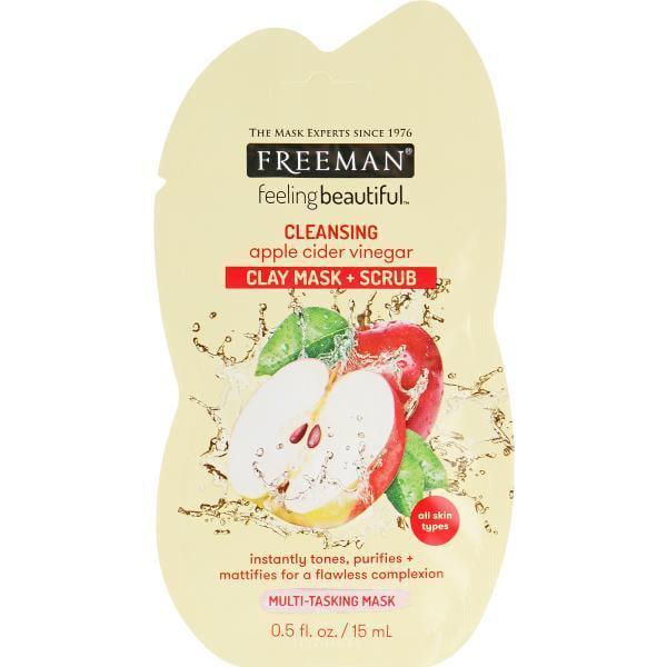 Маска для лица FREEMAN Feeling Beautiful Уксус яблочного сидра 4 в 1 15 мл (1970030973)