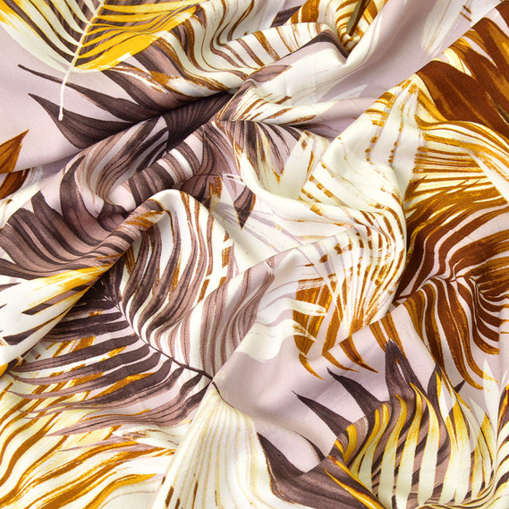 Ткань штапель твил IDEIA Ховея Форестера флора 1,4 м (2200004178998)