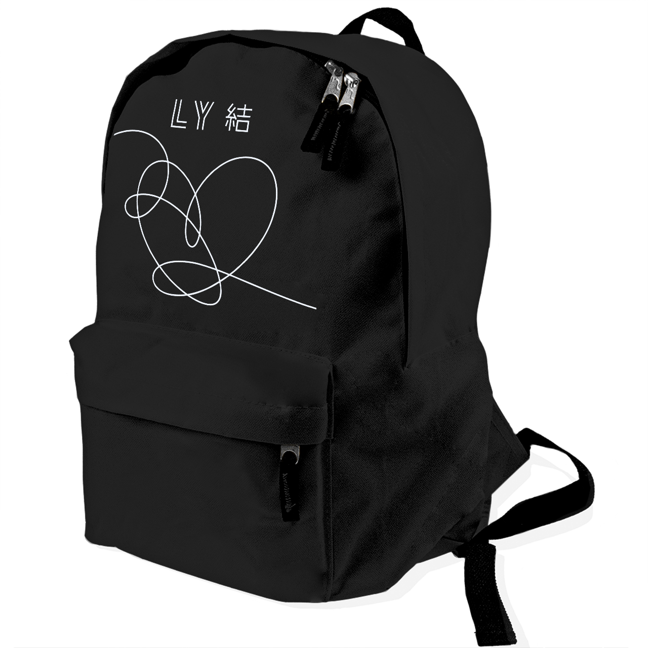 Рюкзак дитячий BTS Чорний (9263-1080-BK) - фото 1 Рюкзак дитячий BTS Чорний (9263-1080-BK) - фото 1