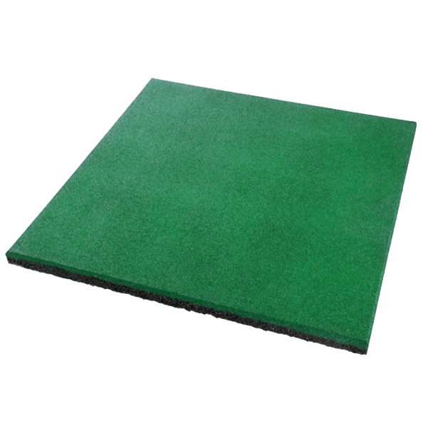 Резиновая плитка 500х500х20 мм Зеленый (2562228354)