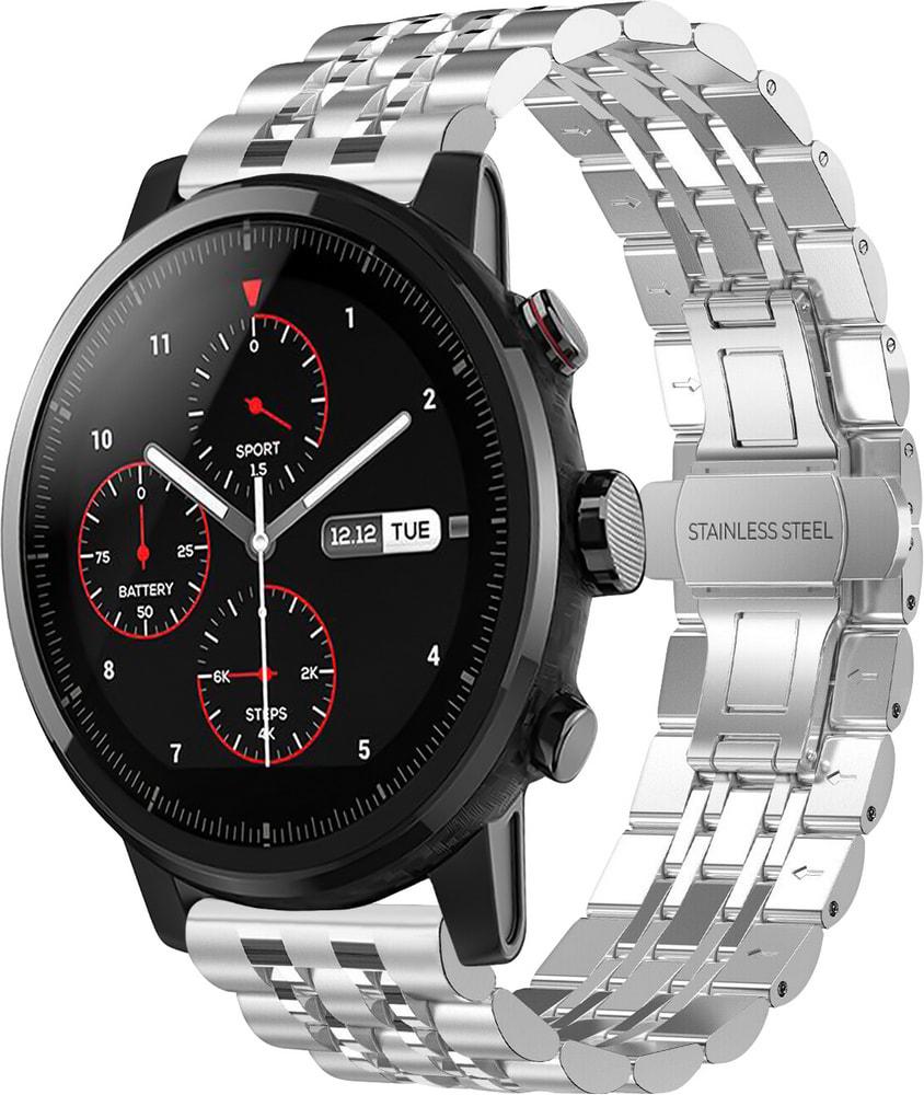 Браслет металлический Spinye для Amazfit Stratos Silver (28954-59)