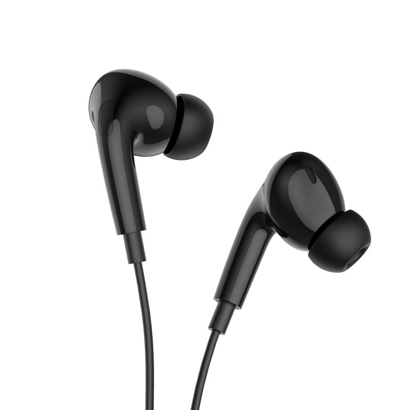 Навушники дротові Hoco M111 Pro Primero digital headset Lightning Black (6942007606653)