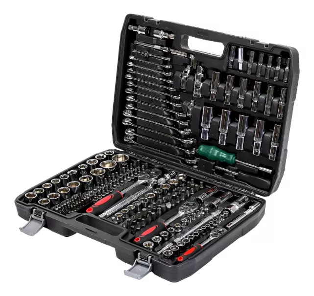 Набор профессиональных инструментов ручных 216 предметов (ES-216)