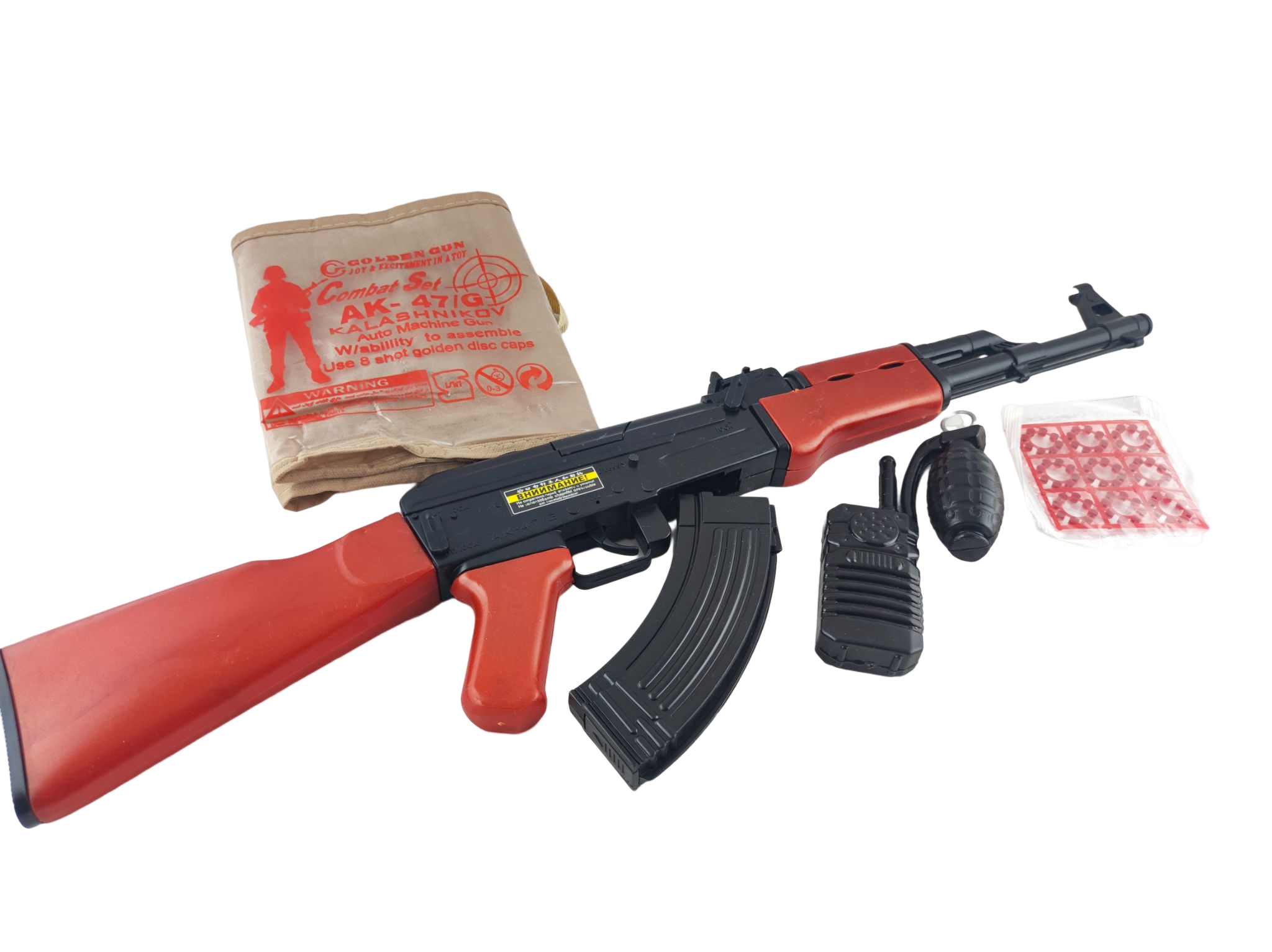 Автомат детский АК-47 на пистонах (136554)